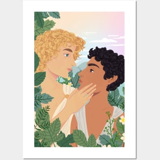 Achilles and Patroclus Posters and Art